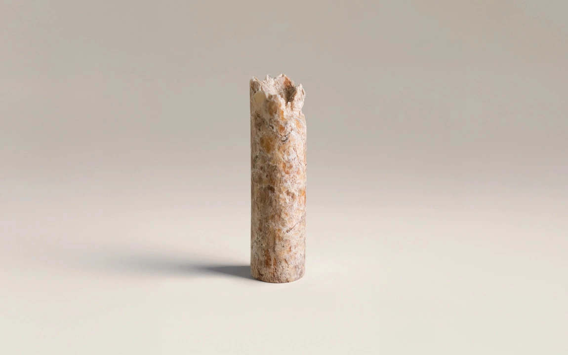 Premium wood pellet product photograph